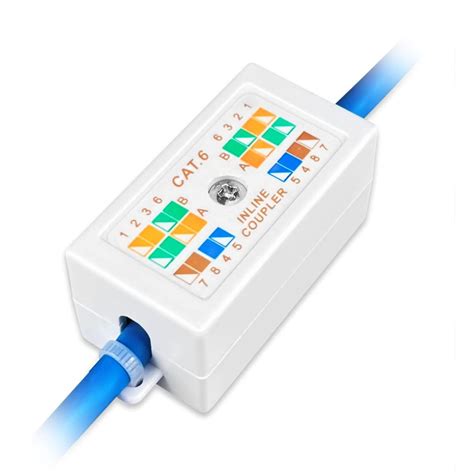 ethernet junction box vs coupler|how many ethernet couplers.